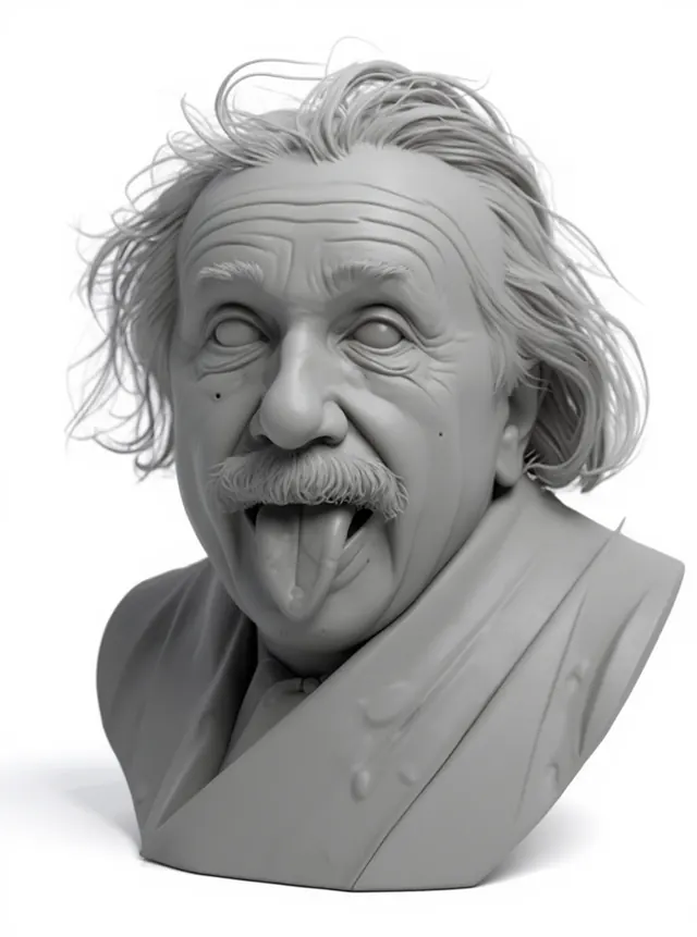 Albert Einstein bust