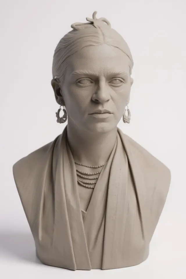 Frida Kahlo bust
