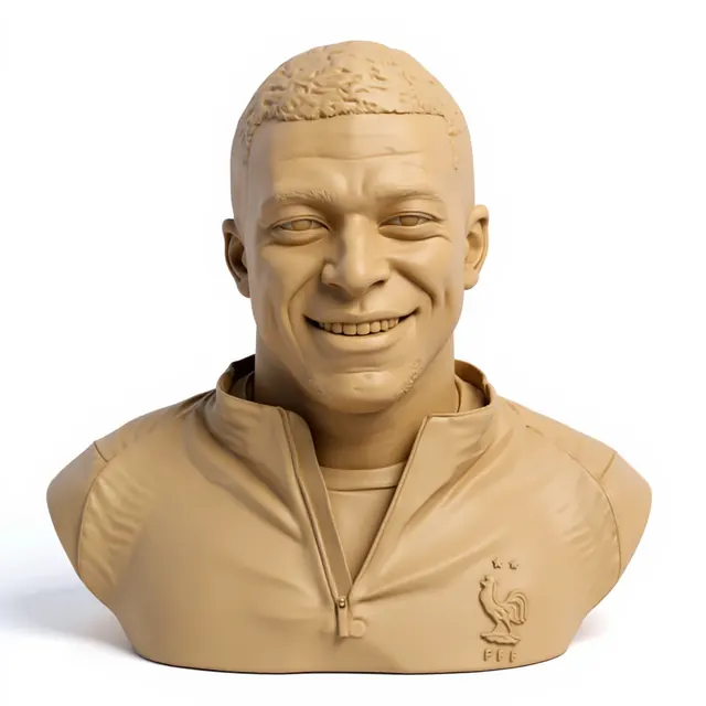 Kylian Mbappé bust