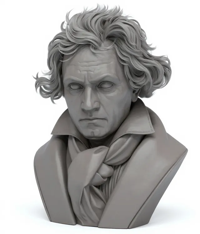 Ludwig van Beethoven bust