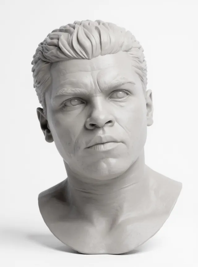 Muhammad Ali bust