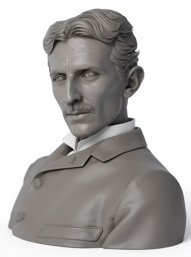 Nikola Tesla bust