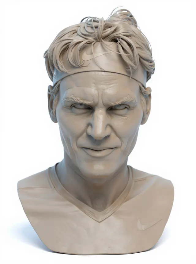 Roger Federer bust