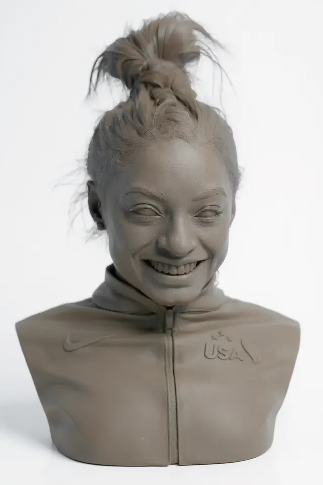 Simone Biles bust