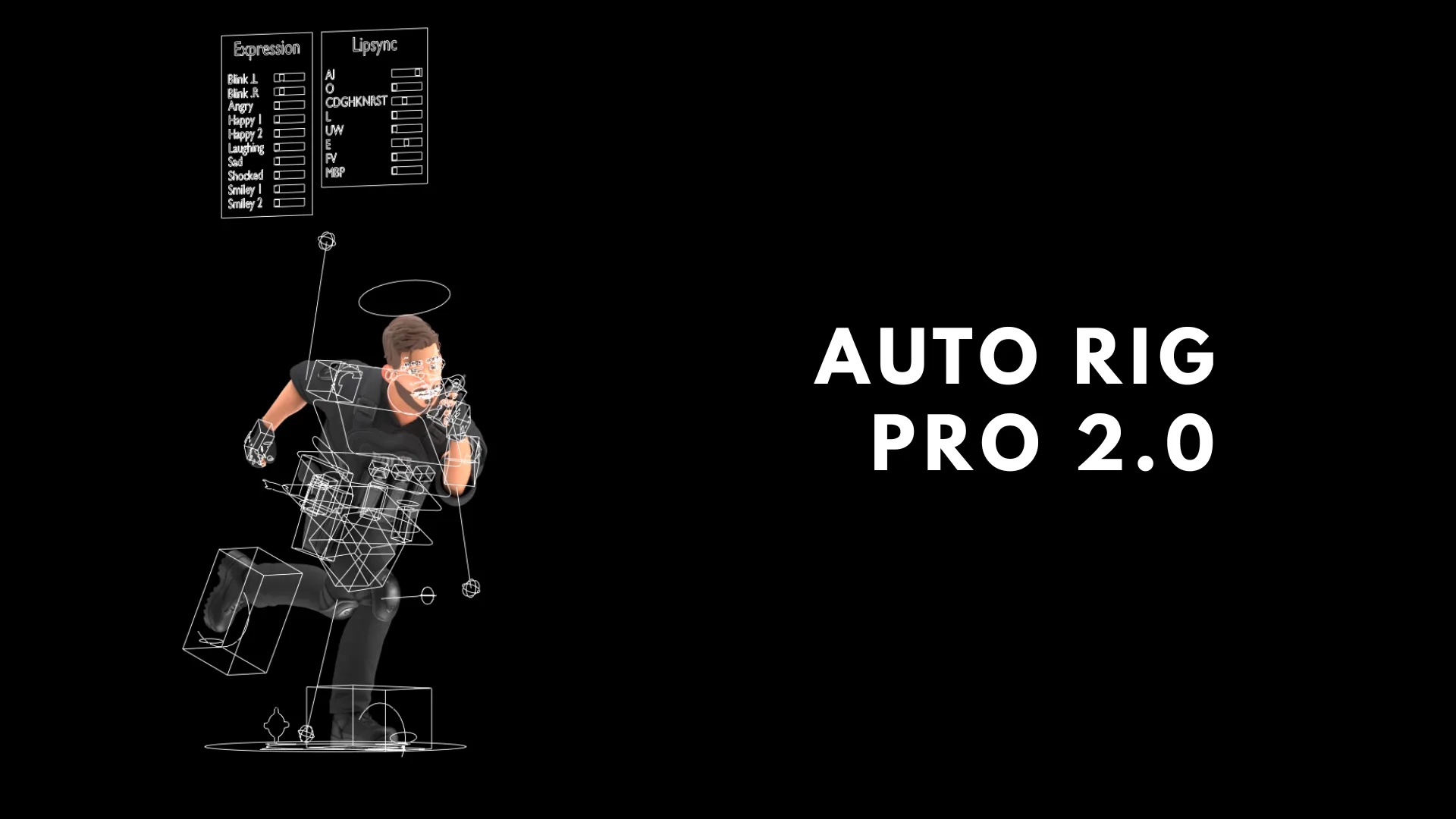 Cartoon Police Man Auto Rig Pro setup