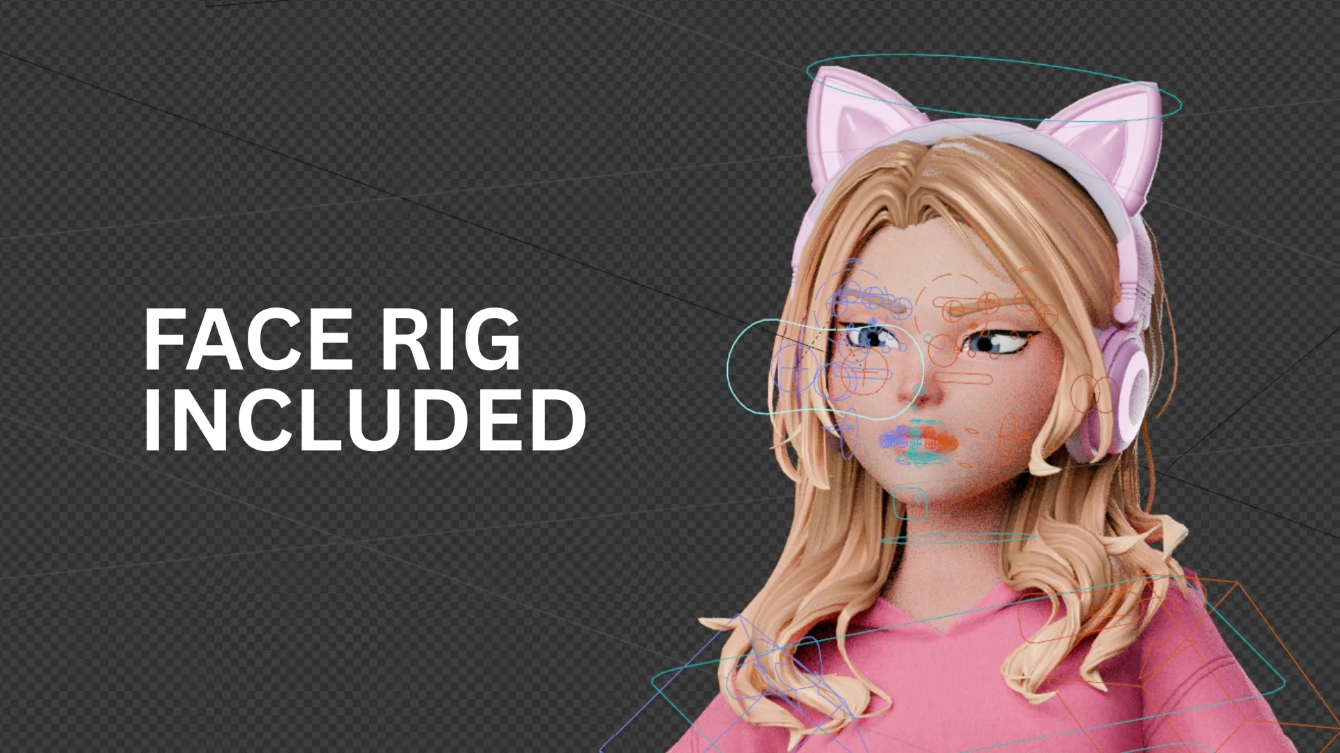 Advanced face rigging features