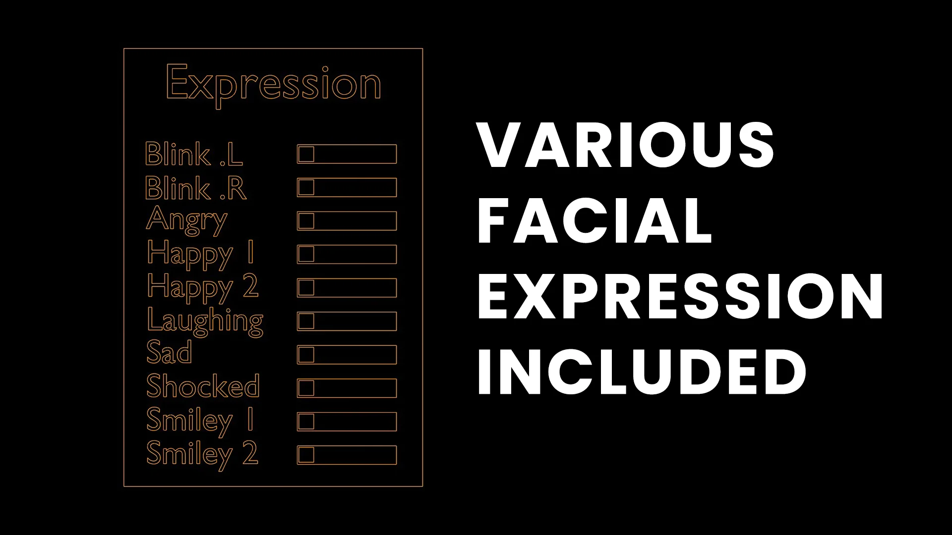 Facial expressions feature preview for the Cartoon Hazmat Cleaner 3D model