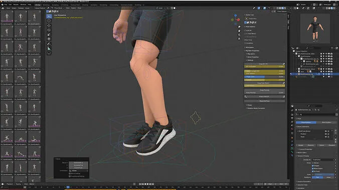 Various file formats included - Blender, FBX, OBJ, GLB