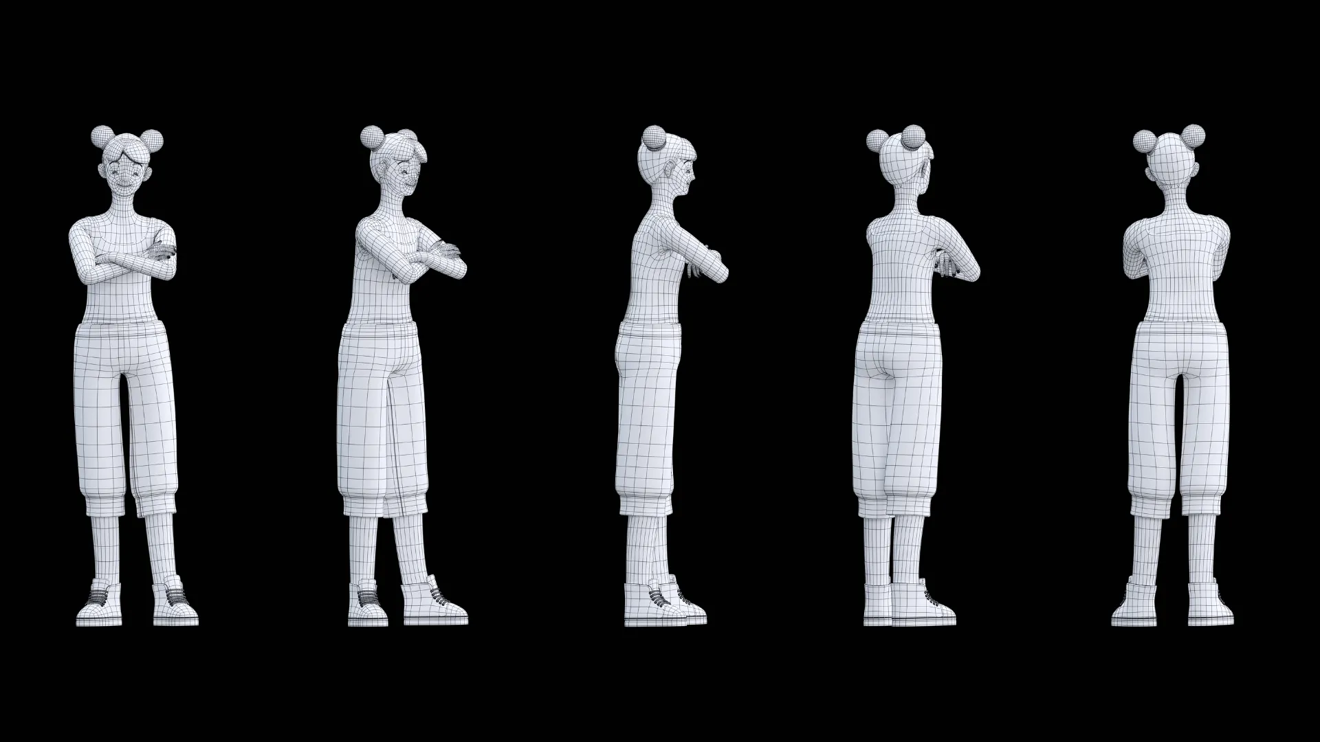 Female Humanz grey version