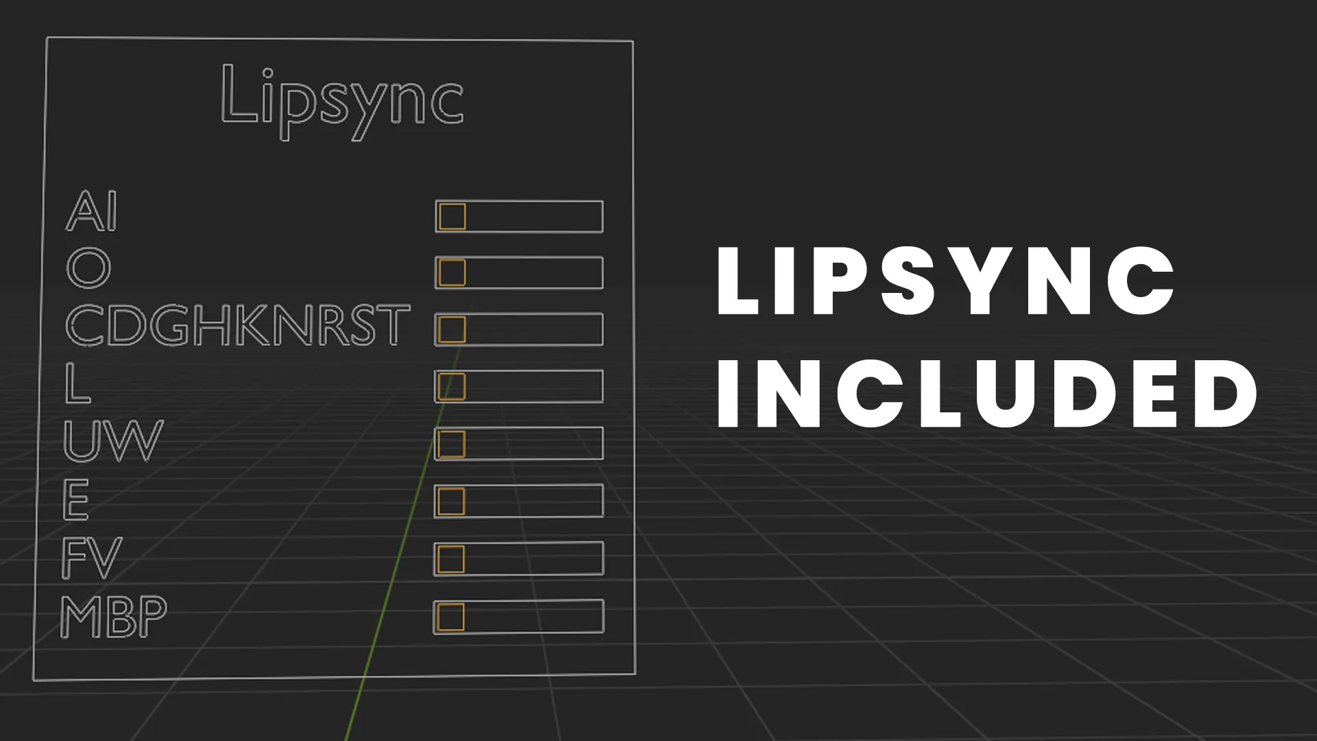 Lipsync ready Humanz 3D models