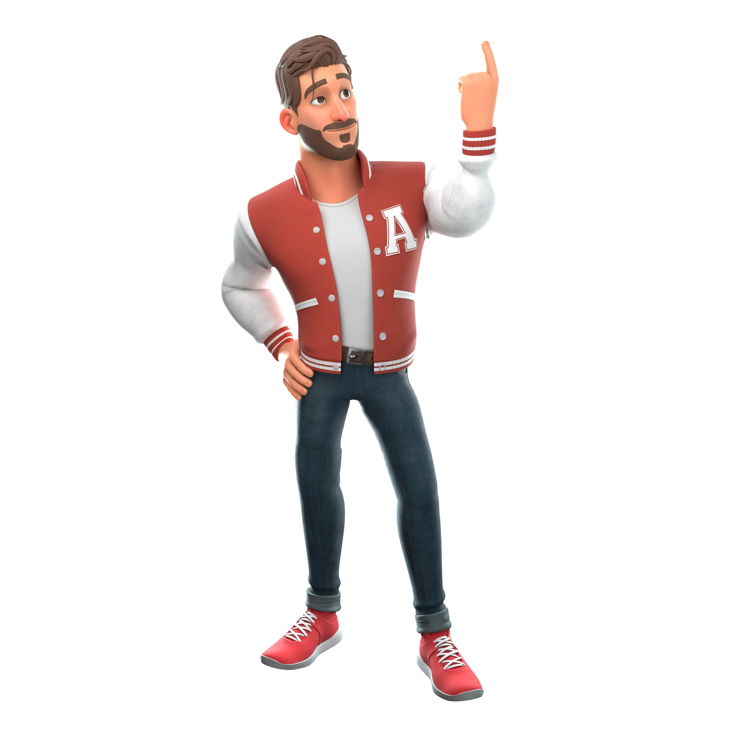 University Student render variation 1