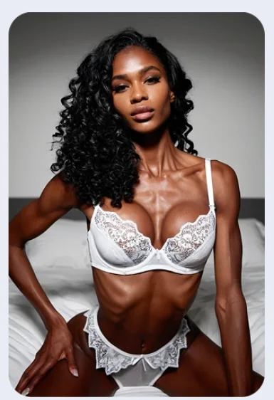 White lace outfit reference
