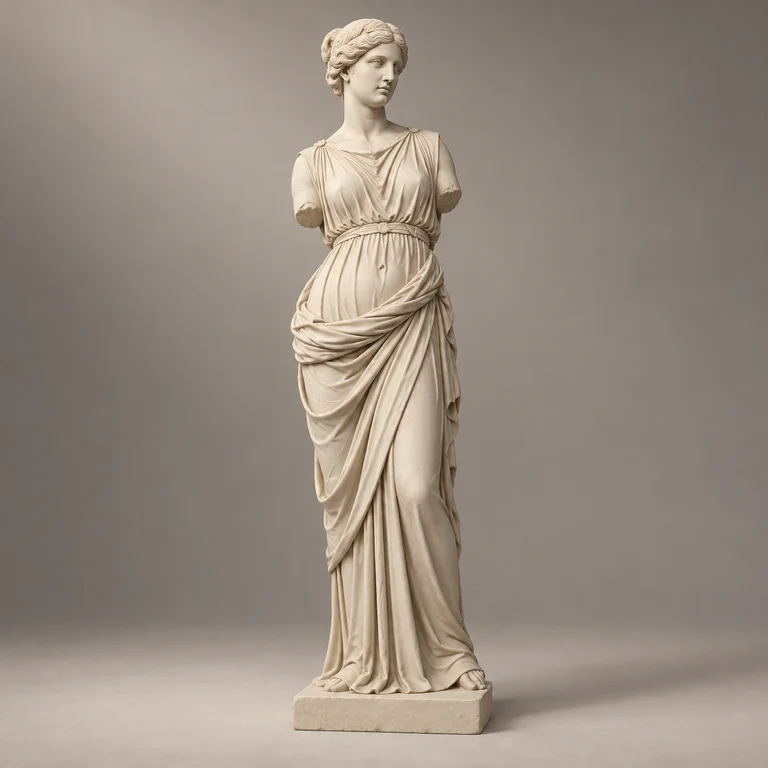 Venus, Draped Interpretation, clay-style reference preview