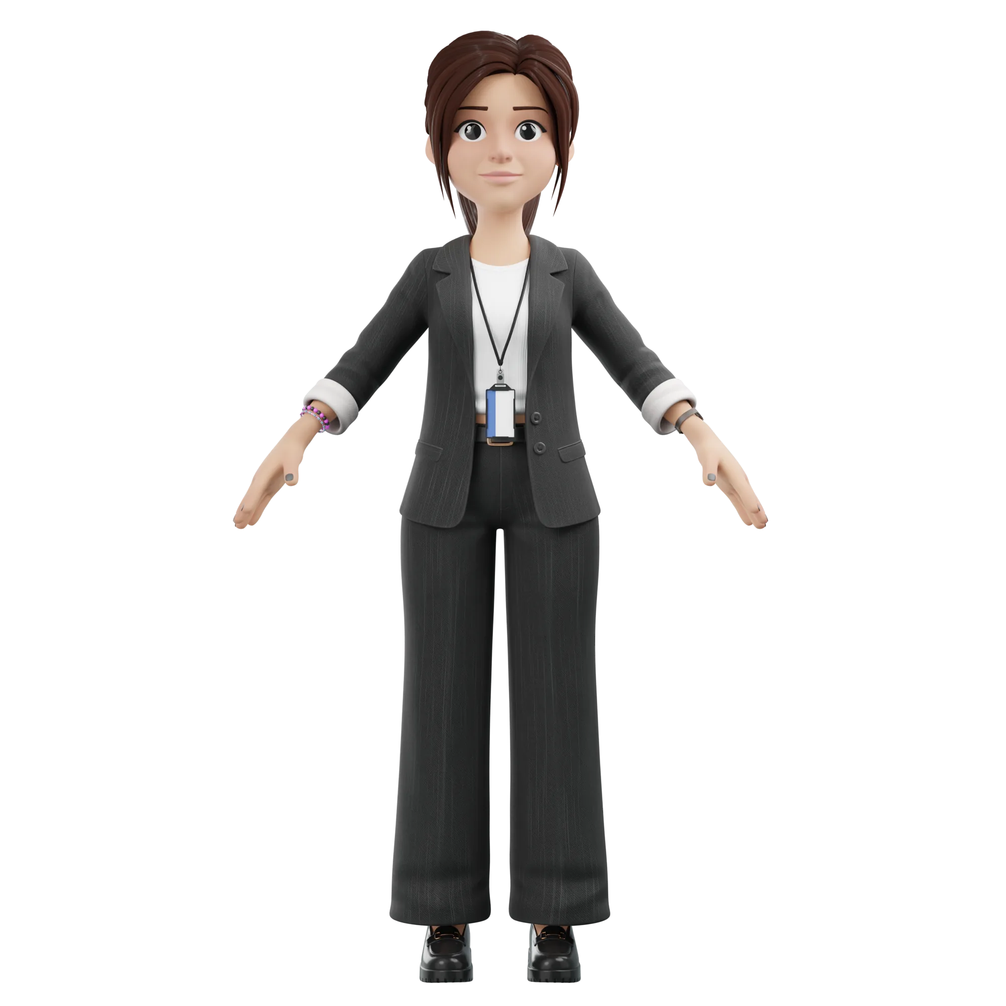 Business Casual Woman professional pose 4