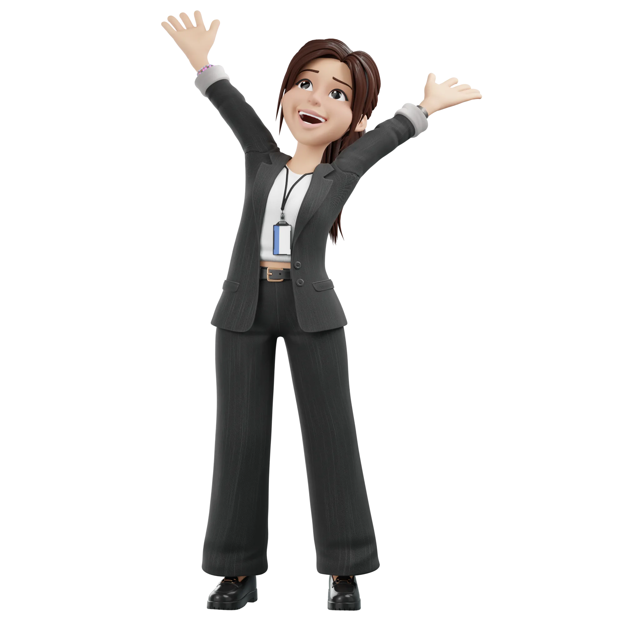 Business Casual Woman professional pose 5