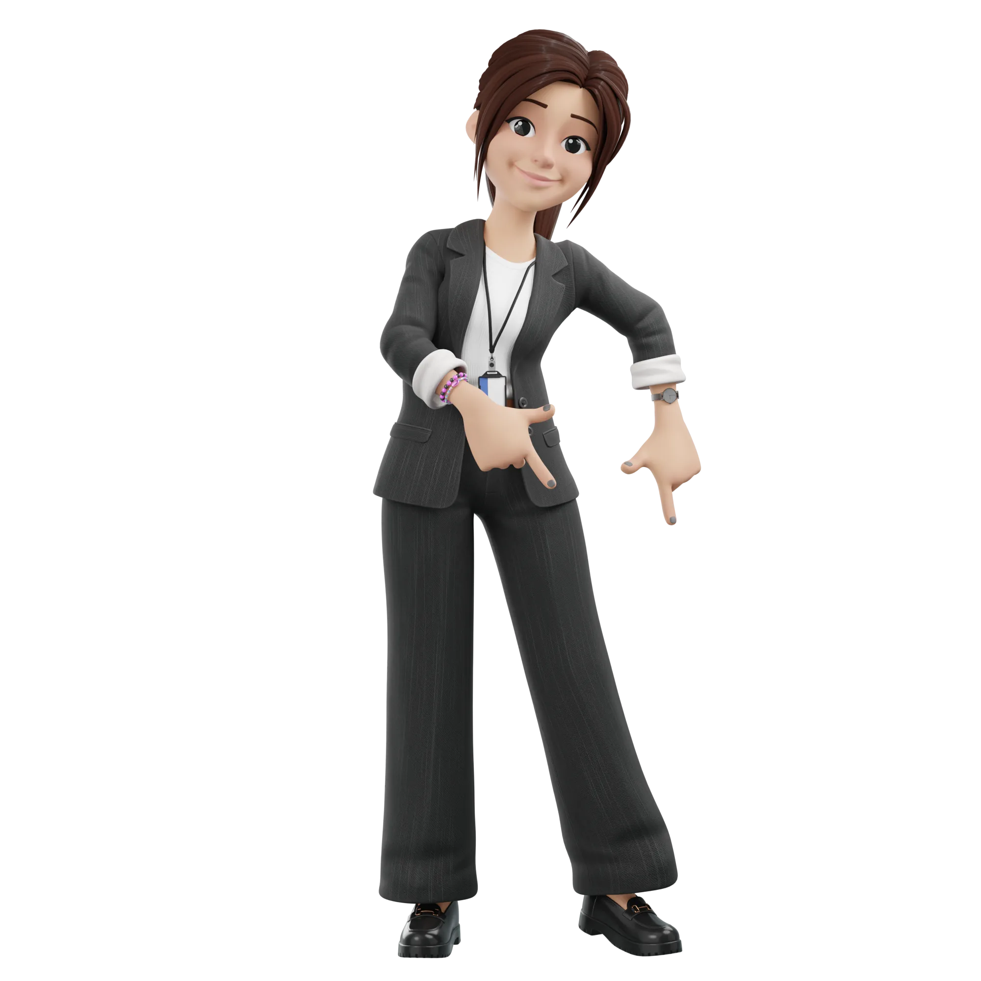 Business Casual Woman professional pose 7