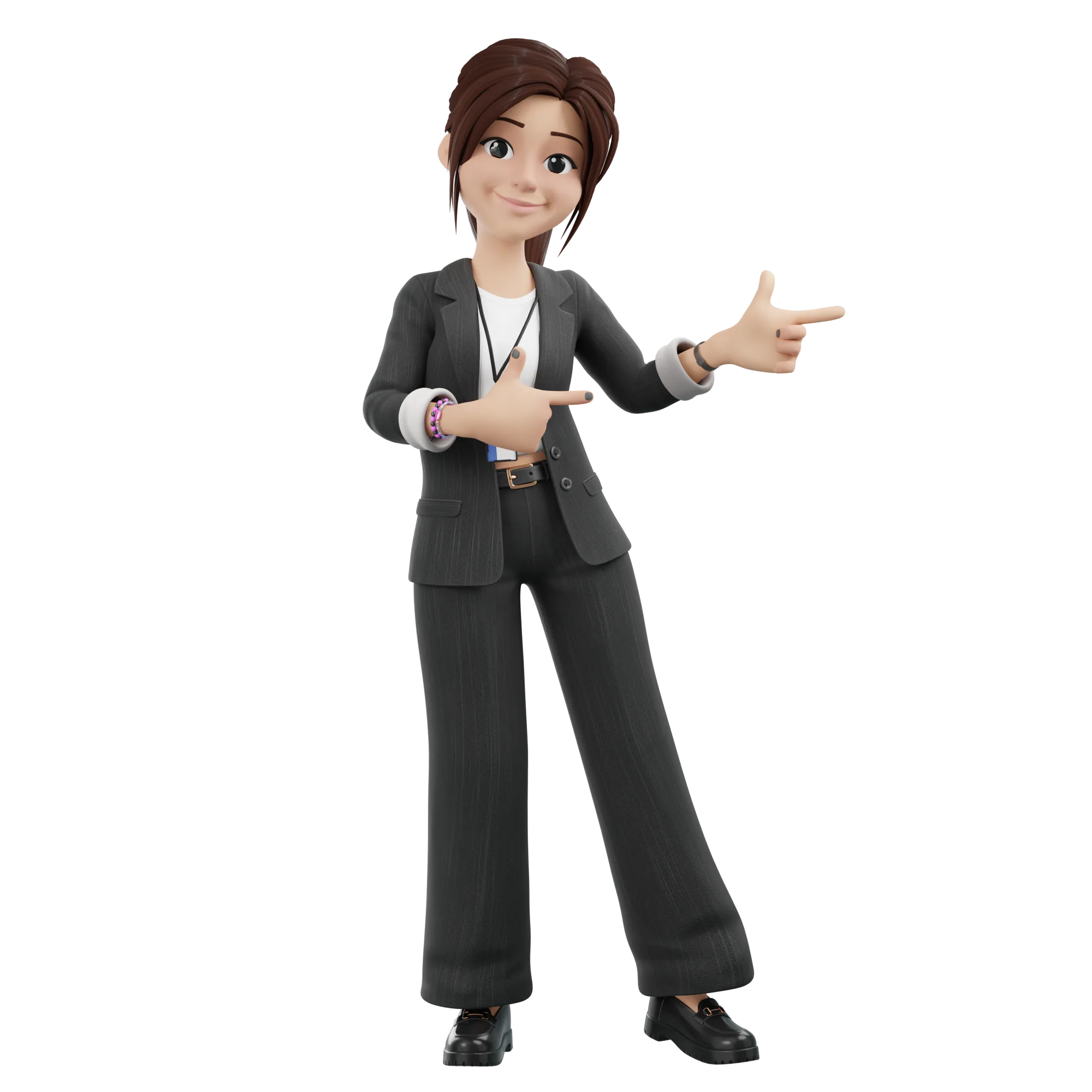 Business Casual Woman professional pose 8