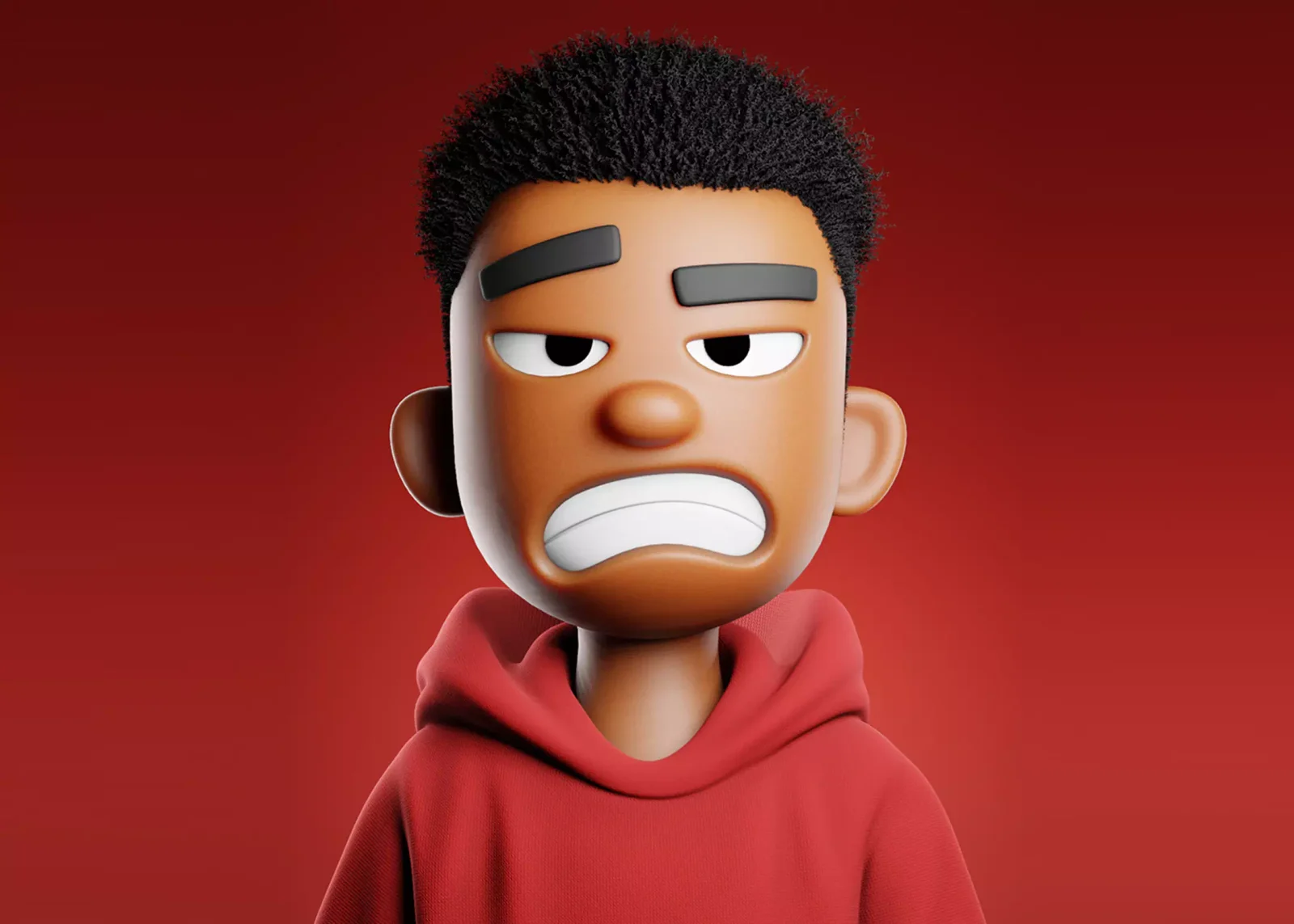 3D NFT Stylized Character Base Template